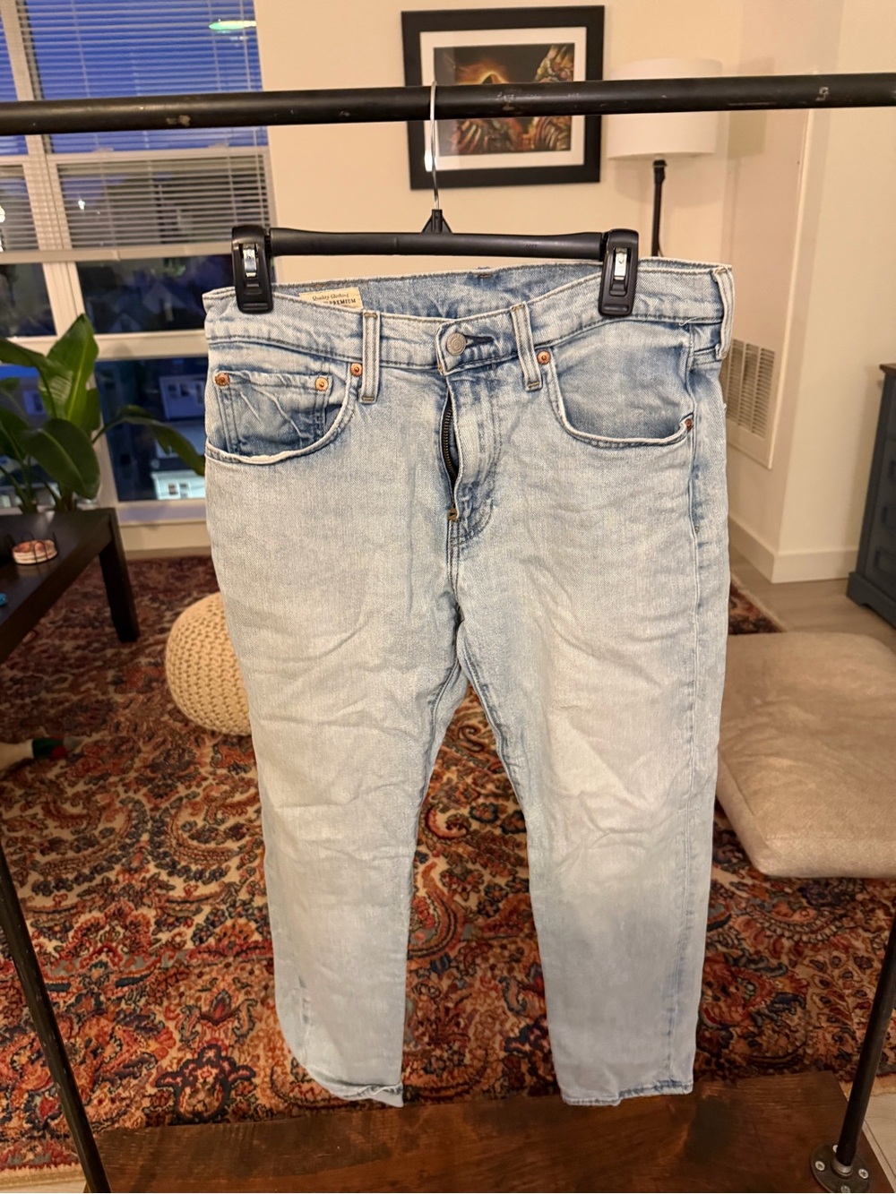 Levi’s 502 Light Blue Taper Jeans
